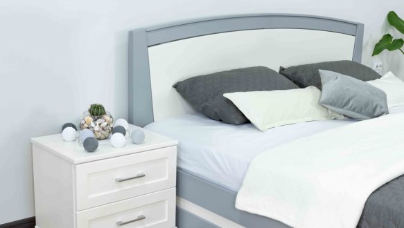 Кровать деревянная Дримка Женева с подьемным механизмом и нишей для белья Бук 0