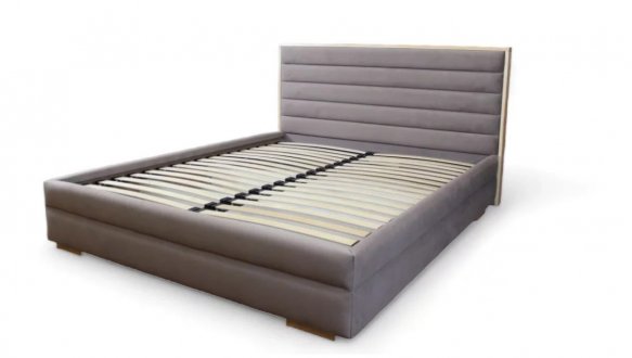 Ліжко м'яке Городок меблі Бартон з підйомним механізмом та нішею для білизни