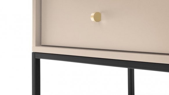 Тумба прикроватная черные ножки MS54 Mono 4