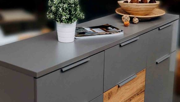 Модульна спальня Linz/Лінц Міромарк Сірий шифер/Дуб вотан 0