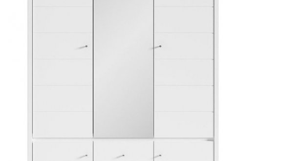 Шкаф SZF5D2S ВМК Украина Кристина 3 дверный белый 154 см 1