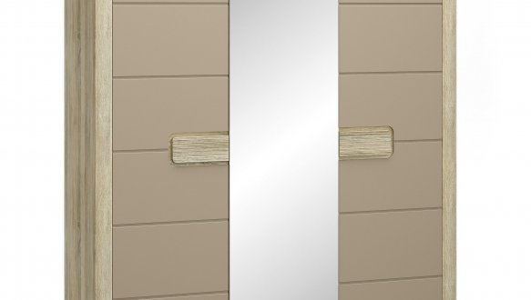 Шкаф 3Д Mebel Service Флоренс 3 дверный капучино 190 см