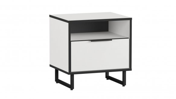 Приліжкова тумба Moreli Forte/Форте Білий