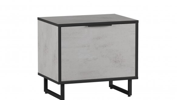 Тумба для взуття бетон тефра F-0004 Форте