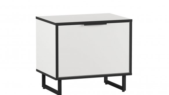 Тумба для взуття біла F-0004 Форте