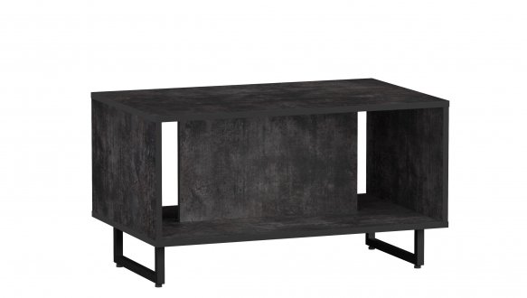 Журнальный столик бетон темный F-0014 Форте
