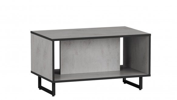 Журнальный столик бетон тефра F-0014 Форте