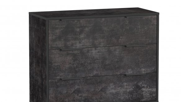 Комод F-0008 Форте Бетон темный Морели