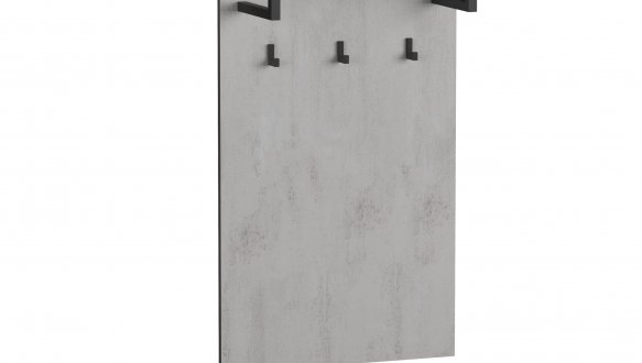 Вішалка для одягу бетон тефра F-0001 Форте