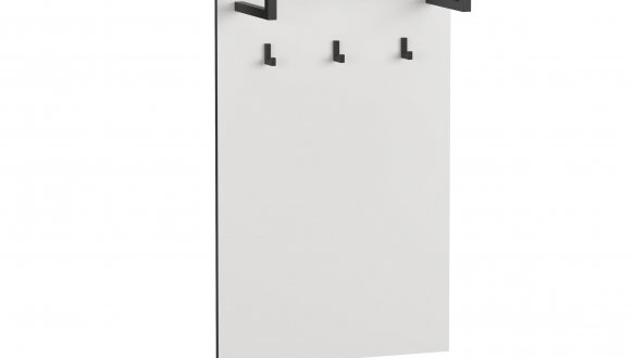 Вішалка для одягу білий F-0001 Форте