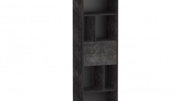 Стелаж бетон темний F-0016 Форте