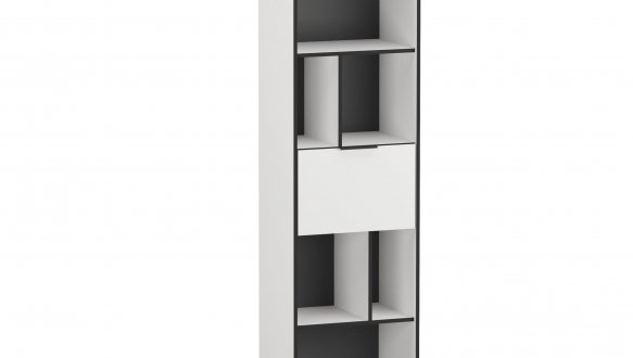 Стеллаж белая F-0016 Форте