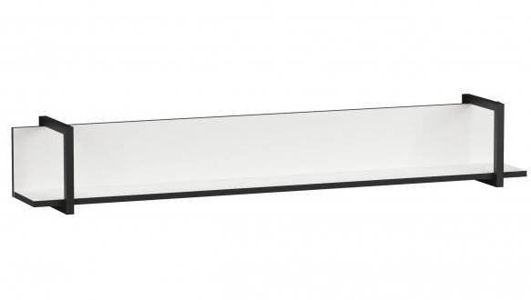 Полиця біла F-0015 Форте