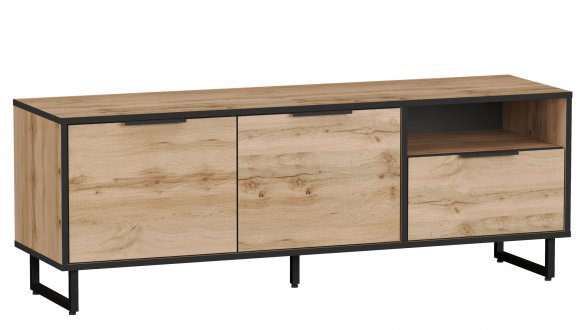 Тумба под ТВ Forte/Форте RTV140 Дуб Аппалачи Moreli Ширина 140 см