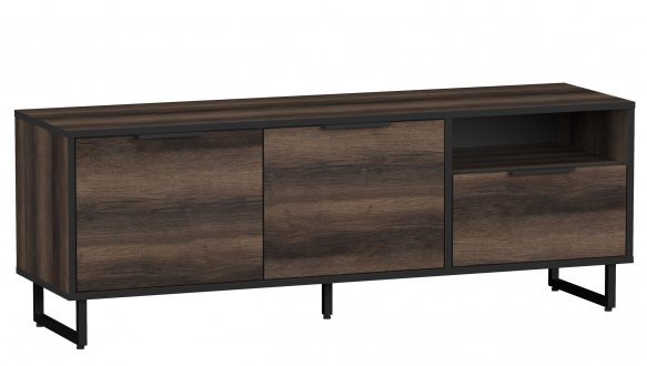 Тумба под ТВ Forte/Форте RTV140 Дуб кверкус Moreli Ширина 140 см