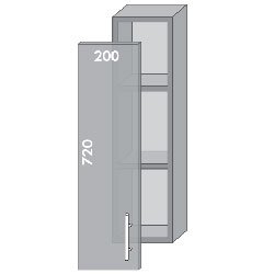 Тумба верхня В-20 Шейкер