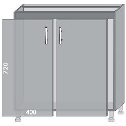 Тумба нижняя Н-81 Торонто