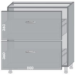 Тумба нижня Н-82 Торонто