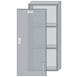 Тумба верхняя В-940 витр. Торонто