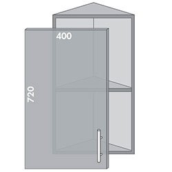 Тумба верхняя В-37 Шейкер