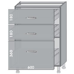 Тумба нижняя Н-63 Торонто