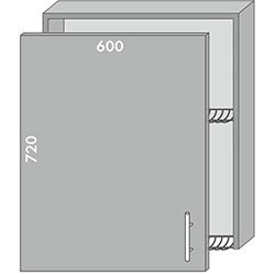 Тумба верхняя В-610 витр. Торонто