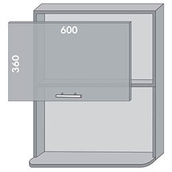 Тумба верхня В-66 вітр. Торонто