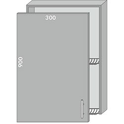 Тумба верхняя В-9610 витр. Торонто