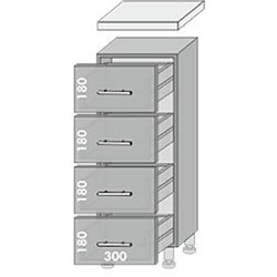 Тумба нижня Н-304 Торонто