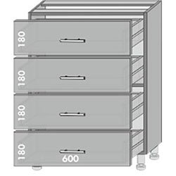 Тумба нижняя Н-604 Торонто