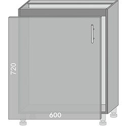 Тумба нижняя Н-610 Торонто