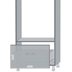 Тумба нижня Н-64 духовка Торонто