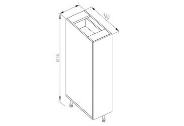 Тумба нижня Н 20 карго Софі