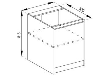 Тумба нижняя Н 60 1Д Граффити