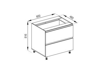 Тумба нижняя Н 60 Ш Тина