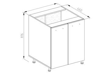 Тумба нижня Н 60 Софі