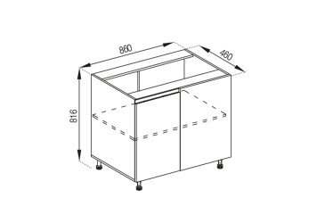 Тумба нижня Н 97 Мілана