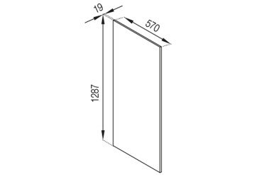 Панель внутренняя (h-720) Милана