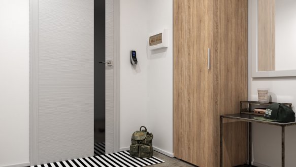 Шкаф Морели ST0013 сонома с полками 60 см