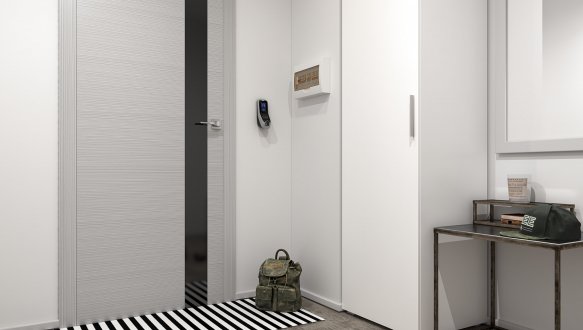 Шкаф Морели ST0013 белый с полками 60 см