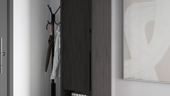 Шафа Морелі R-0002 Рамо 1 дверна венге 52 см