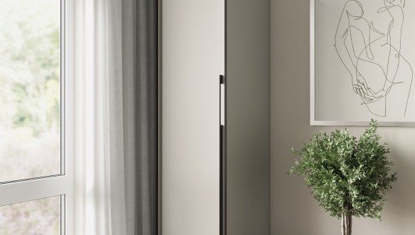 Пенал с полками кашемира R-0011 Рамо