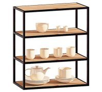 Тумба верхняя В60.72 металл.открытая Тренд глянец