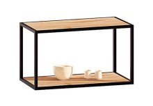 Тумба верхняя В60.36 металл.открытая Тренд глянец