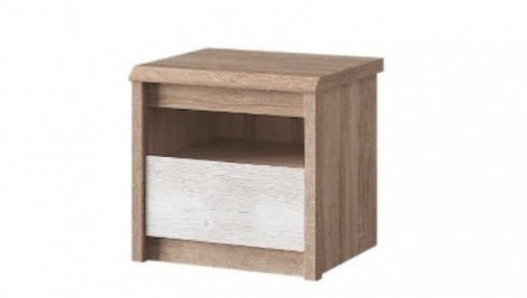 Шафка приліжкова 1S дуб сонома Somma