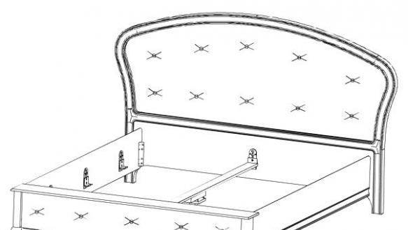 Ліжко 160 MI-Loze 1 MILANO 0