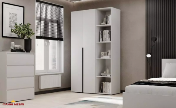 Шкаф распашной комбинированный двухдверный Art In Head №11 Light, ширина 120 см Шкаф распашной комбинированный двухдверный Art In Head №11 Light, ширина 120 см