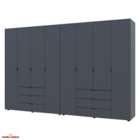 Шафа Дорос Гелар графіт 8 дверна 310 см
