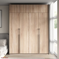 Шафа Морелі R-0017 Рамо 4 дверна сонома з полицями 197см