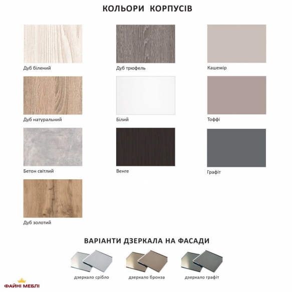 Угловой шкаф-купе 1,3м ДСП из 4-х частей крашеный высокий глянец двухдверный 3